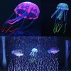 Aquariums Aquarium Artificial Luminous Lionfish Fish Tank Landscape Silicone Fake Floating Glow In Dark Ornament Home Decoration 230819