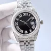 orologi da donna con diamanti rlx di design movimento automatico Orologi eleganti in argento Acciaio inossidabile Zaffiro impermeabile Coppie luminose Orologi da polso classici regali