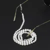 Fashion White Small Pearl Peaded Geryeglass Chain Solglasögonhållare Rem Lanyard Necklace298o