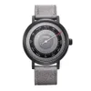 Orologio da uomo orologi di alta qualità, lusso, casual, creativo, bussola, orologio al quarzo ad ago singolo da 42 mm