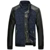 Mensjackor DiMusi Bomber Jacket Casual Male Outwear Windbreaker Coats Fashion Slim Fit Leather Sleeve Baseball Clothing 231018