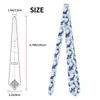 Bow Ties Koi Fish Dance Men Neckties Slim polyester 8 cm