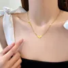 Anhänger Halsketten Englisch Brief Liebe Herz Edelstahl Halskette Für Frauen Einfache Gold Farbe In Kette Schmuck Zubehör