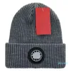 Beanie/Skull Caps Designer Sticked Hats Ins Canada Winter Hat Classic Letter Goose Print Knit