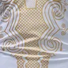 Ubranie etniczne Białe afrykańskie dasiki koszulę Mężczyźni 2024 marka długi rękaw V szyja hip -hop streetwear swobodny chemise homme 3xl