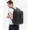 Rucksack Hard Shell Männer Wasserdicht Schwarz 15,6 17,3 Zoll Laptop USB Aufladen Große Kapazität Rucksack Männlich