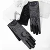 Knee Pads Gothic Pattern Long Sleeve Gloves Elastic Full Finger Nightclub Supplies 449B