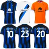 23 24 Jerseys de Alexis Soccer Lautaro Thuram Barella Maillot de Frattesi Final 2023 Maglie Football Jersey Third Special Inters Fans Fans