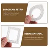 Frames 10 stuks DIY Po Frame Sieraden Props Ambachten Maken Materialen Decoratieve Foto Rustieke Mini Siliconen Mallen Versiering