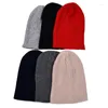 Ball Caps Winter Op maat gemaakte gebreide betegelde hoed voor mannen Vrouwen Meloen Cap Persoonlijkheid Wild Flanging Hoeden Warmer Motorkap Ladie Casual