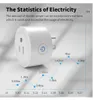 Amerikaanse standaard wifi smart socket Amerikaanse standaard tijdschakelaar ronde plug smart home timer plug