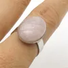 Cluster Ringen Ovale Steen Cabochon Ring Tijgeroog Opaal Blauw Wit Paars Groen Roze Kristal Verstelbaar Voor Vrouwen Mannen Vinger Sieraden