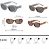 Solglasögon nywooh mode ovala sungalssser för kvinnor fashionabla små ram solglasögon män vintage varumärkesdesigner sunshade uv400 glasögon