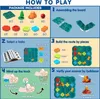 Bebek Evi Aksesuarları Yol Maze Montessori Mantık Oyuncak Meclis Oyunu Mücadelesi Çözüm Çözümü Akıl Yürütme Çocuklar için Bulmaca Tahtası Oyunu Oluştur 231019