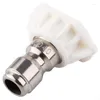 Lance Cs-1040 embouts De pulvérisation à 40 degrés avec raccord à connexion rapide de 1/4 pouces, orifice 4.0 et nettoyeur haute pression évalué à 6200 Psi, paquet De 5 gouttes