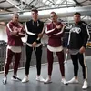 Fatos masculinos ternos esportivos correndo conjunto de ginásio sportwear treino fitness corpo construção hoodies calças esporte wear roupas