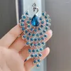 Brooches Trendy Colors Crystal Rhinestone Peacock Bird Women Beauty 3-color Animal Weddings Party Office Coat Brooch Pins Gifts