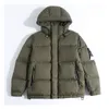 Designer roupas de alta qualidade pedra homens mulheres casacos pato branco para baixo com emblema inverno outwear parka oversized senhora jaquetas tamanho M-3XL