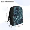 Sac à dos sac d'école 15 pouces ordinateur portable décontracté sac à bandoulière voyage étoile lune ciel étoilé Mochila