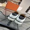 Slip-on Sports Shoes Men Sneakers White Black Calfskin Leather Comfort Man Casual Walking Trainer 38-45