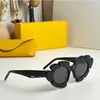 Högkvalitativa lyxvarumärken solglasögon kvinnor och män med polariserade UV400 -linser vintage glasögon fashionabla solglasögon med låda original läder LW40088U