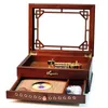 Decorative Objects Figurines Sankyo 20-note Music Box Wind up Record Player Turntable musical Box Gift for Music Lovers Girls Birthday Christmas Day 231019