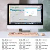 Keyboards Wireless Keyboard Mouse Combo 2 4G Compact and Ergonomic Portable Design for Computer Windows Desktop 231019 2024
