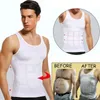 Taille Tummy Shaper Strak Mager Heren Afslanken Elastisch Lichaam Shapewear Vest Ademend Top Fitness Shirt Buikcontrole Compressie Sport Taille F6h5 231019