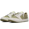 travi scotts 1 chaussures de basket-ball Jumpman 1s hommes femmes Golf Olive Noir Phantom Reverse Mocha Wolf Gris UNC Voodoo femmes hommes formateurs baskets d'extérieur olive traviss 1