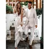 Vestidos de Novia de sirena de tul de manga larga, apliques de encaje floral con cuello en V, vestido de Novia blanco, vestidos de Novia con listones