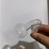 14mm Außengelenk 3cm große Kugel Glasschüsseln Pyrex Glas Ölbrenner Rohr Transparent Klar Tabak Bent Bowl Shisha Adapter Dicke Bong Pfeife Sxpu