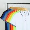 Men's Polos Summer Quick Dried Polo Collar Short Sleeve Advertising Shirt Customized Workwear T-shirt Corporate Activity Culture Logo