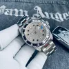 Luxusuhr Mens Titta på AAA Diamond Watch 40mm U1top Automatisk mekanisk mode Klassisk europeisk och amerikansk gummibätet Vattentät lysande safir Montres de Luxe