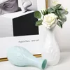 Nordic Plastic Flower Vase Pot Home Living Room Desktop Decoration Wedding Centerpiece Arrangement