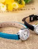 Wristwatches Free Spare Steel Strap Small Julius Lady Women's Watch Japan Quartz Fashion Hours Bracelet Braid Leather Girl's Gift