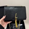 Sac de luxe classique Kate Alligator Flap Sac à bandoulière Marque française Mode Femmes Gland Woc Sac à bandoulière Satchel Haute Qualité Véritable Cuir Lady Sac à main