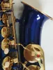 Blue Gold Key A-W02 Altsaxophon Super Play Sax Musikinstrument professionell mit Koffer Kostenloser Versand