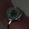 손목 시계 40mm 미스터리 코드 수입 자동 골격 기계 운동 남성 시계 럭셔리 hypoallergenic luminous waterproof