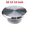Baking Moulds cake stand Baking tool 10 12 14 inch mounted cream cake table Turntable Rotating table stand base turn around Decorating table 231018