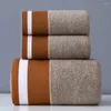 Towel 3PCS Ultra Soft Cotton Set Mild Detergent And Tumble Dry Towels For Spa Wedding Resgisry Or Gym Use