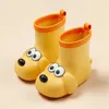 Laarzen Leuke Cartoon Hond Kinderen Jongen Meisje Regen Water Schoenen Boot Covers Bescherm Draagbare Antislip Waterdichte Laarzen voor Baby Kids 231019