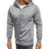 Sweat-shirt à capuche pour hommes, veste, manteau, Cool, décontracté, fermeture éclair, vêtements de sport, à la mode, 231018