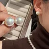Ryggar örhängen falska piercing pärla örhänge kvinnor vintage lyxiga icke genomborrade klipp på öron mode franska smycken