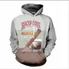 New Men Womens Backwoods Funny 3D Print Mashing TrackSuits Crewneck Hip Hop Bluza i spodnie 2 szt. Zestaw Bluzy TZ020267F