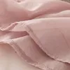 Robes de fille robe de princesse à la mode pour filles édition coréenne fleur en maille brodée pour enfants pour mariage lavande