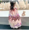 Girl's Dresses Girls Princess Sequin Cape Birthday Party Costume Cloaks Halloween Christams Dress Up Clothe Children's Cosplay Shawl 231019