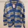 дизайнерский свитер женский мм с буквенным принтом модный роскошный теплый высококачественный комфортный кардиган свитера женский вязаный свитер кашемировый