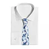 Bow Ties Koi Fish Dance Men Neckties Slim polyester 8 cm