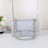 Najlepsze designerskie torebki torebki niestandardowa damska skórzana złota łańcuch crossbody czarny biały różowy sprzęgło bydła słynna marka torba na ramię c#1002