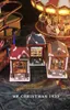Obiekty dekoracyjne figurki operowe Snow House Rotating Music Box Pudełko muzyczne Luminous Child Christmas Girl Prezent urodzinowy 231019